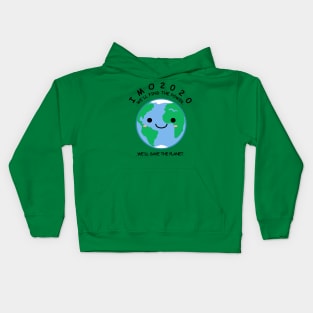 IMO 2020 save the earth T-shirt Kids Hoodie